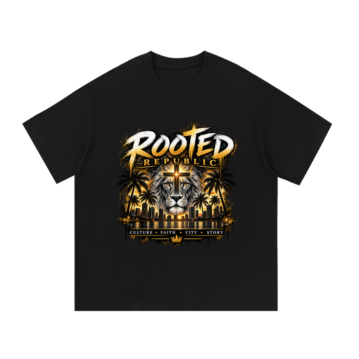 Rooted Republic Culture & Faith Premium Cotton Tee